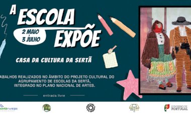 "A Escola Expõe" na Casa da Cultura até 3 de Julho