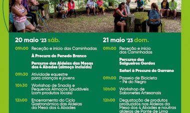 Ponte de Lima Promove Festival de Caminhadas  nas Aldeias da Mesa dos 4 Abades