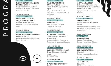 Festival de Teatro de Viseu está de regresso à Cidade-Jardim e apresenta espectáculos inéditos na sua 22ª edição