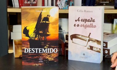 Célia Ramos apresenta em Caminha os livros "Destemido" e "Espada e o Orgulho"