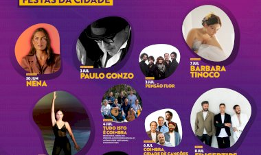 Nena, Carminho, Bárbara Tinoco, Paulo Gonzo, Fingertips e tributo a Beatles nas Festas da Cidade de Coimbra 2023