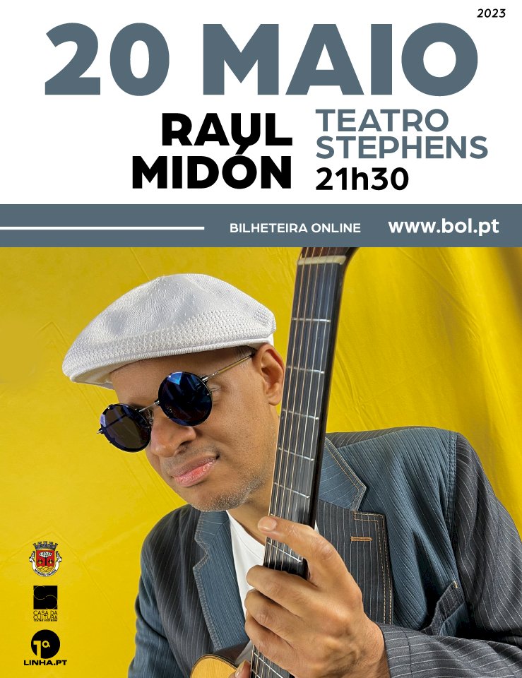 Guitarrista Raul Midón actua no teatro Stephens