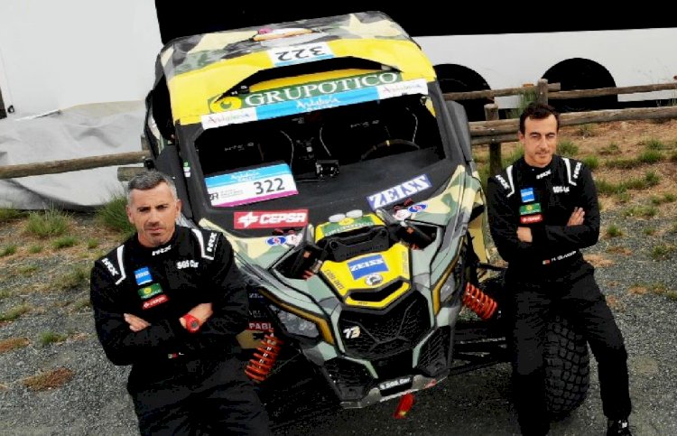 Helder Oliveira de Can-Am na Baja TT Norte de Portugal