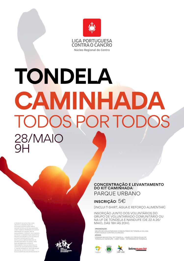 Caminhada “Todos por Todos” acontece em Tondela a 28 de Maio