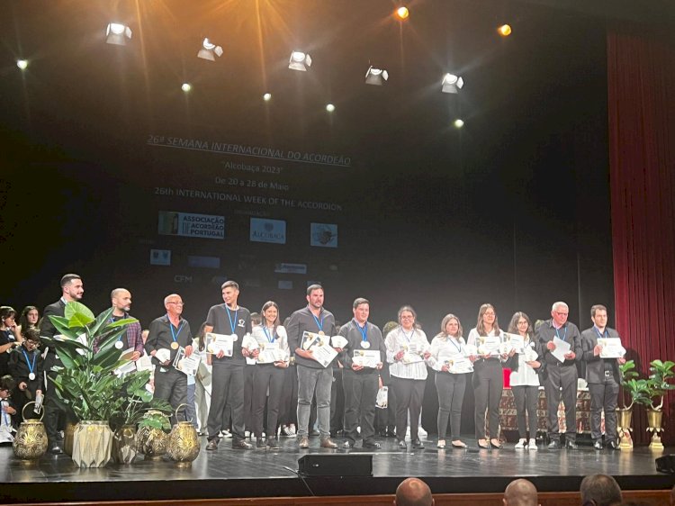 Orquestra de Acordeão Mestre de Avis venceu Troféu Nacional e Concurso Internacional de Acordeão
