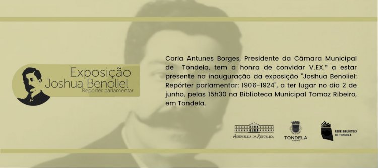 Exposição Joshua Benoliel na Biblioteca Municipal de Tondela