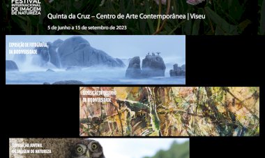 Exposição Itinerante do Festival Internacional de Imagem de Natureza chega à Quinta da Cruz