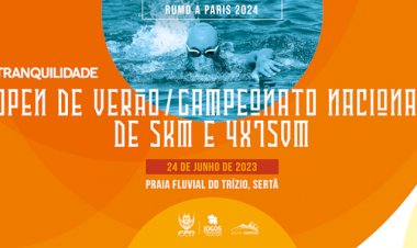 Open Verão Campeonato Nacional Águas Abertas dia 24 de Junho na Sertã