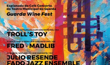 Jazz ao ar livre na Guarda, em Julho, com o GUARDA IN JAZZ