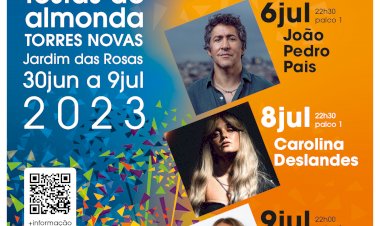 Festas do Almonda com João Pedro Pais, Carolina Deslandes, Gisela João e muito mais