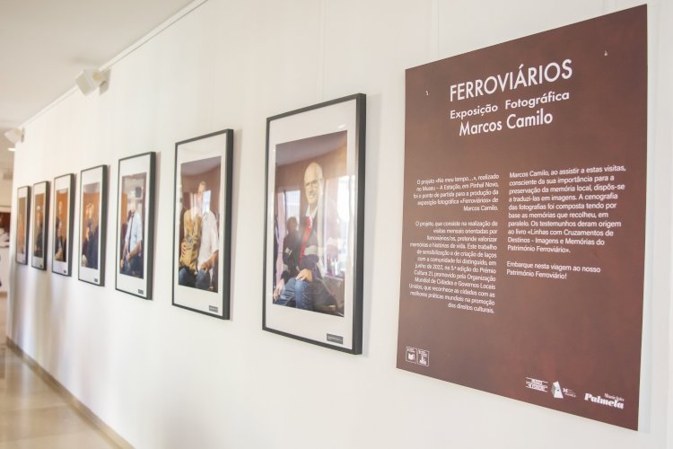 “Ferroviários”: Exposição de Marcos Camilo para ver no Mercado de Pinhal Novo