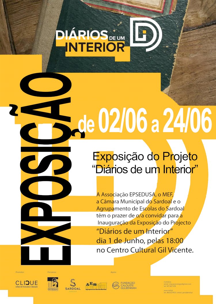 Exposição do Projecto “Diários de um Interior” em Sardoal