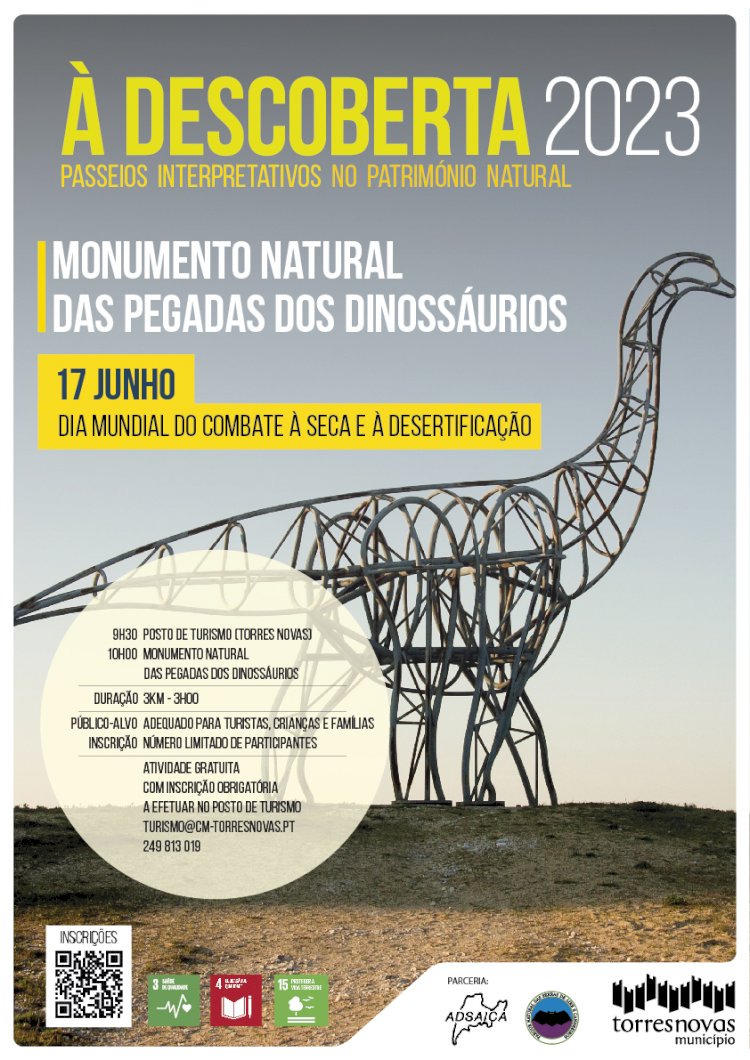 Passeio Interpretativo no Monumento Natural das Pegadas de Dinossáurios