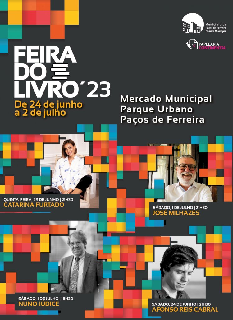 Feira do Livro entre 24 de Junho e 2 de Julho