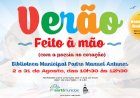 “Verão feito à mão” regressa à Biblioteca Municipal em Agosto