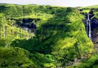 Cascata da Ribeira Grande na Ilha das Flores