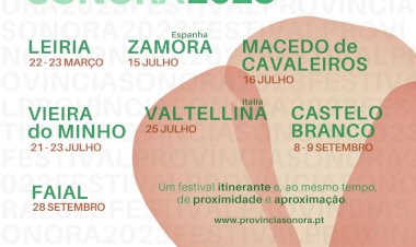 Festival Província Sonora regressa em Julho e Setembro