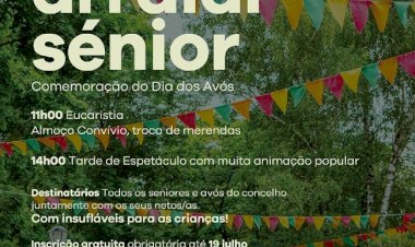 “Arraial Sénior” assinala Dia dos Avós em Mangualde