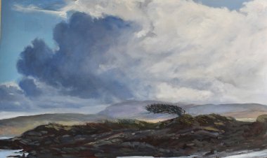 Exposição de pintura “Costa a Costa” de Fiona Power na vila medieval de Monsaraz