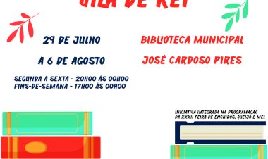Feira do Livro regressa à Biblioteca Municipal durante a Feira de Enchidos, Queijo e Mel