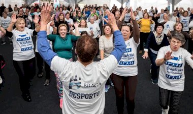 “Todos a fazer desporto”