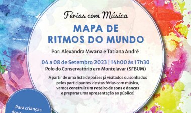 Primeira edição das Férias com Música no polo do Conservatório de Música de Sintra em Montelavar