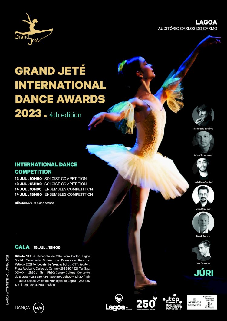 Grand Jeté International Dance Awards está de volta a Lagoa