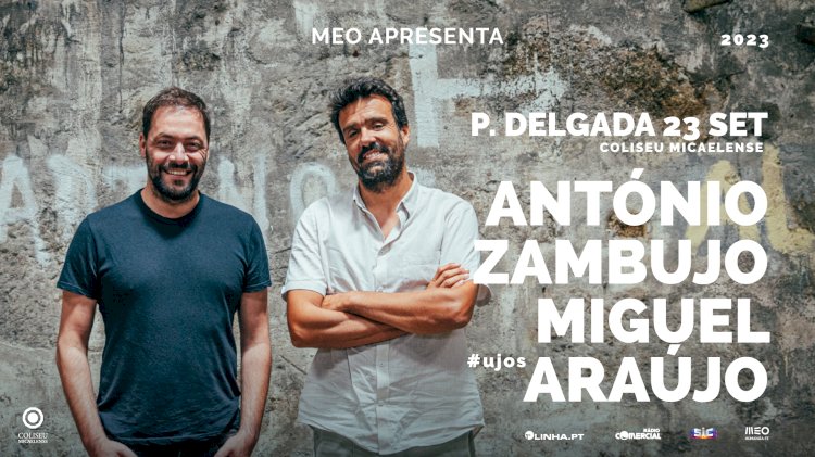 António Zambujo e Miguel Araújo em Ponta Delgada a 23 Setembro de 2023