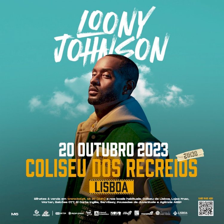 Loony Johnson atua no Coliseu dos Recreios em Outubro de 2023