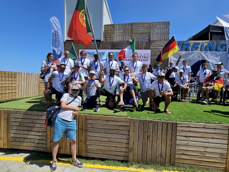 Portugal Vice-Campeão da Europa em Parasurfing