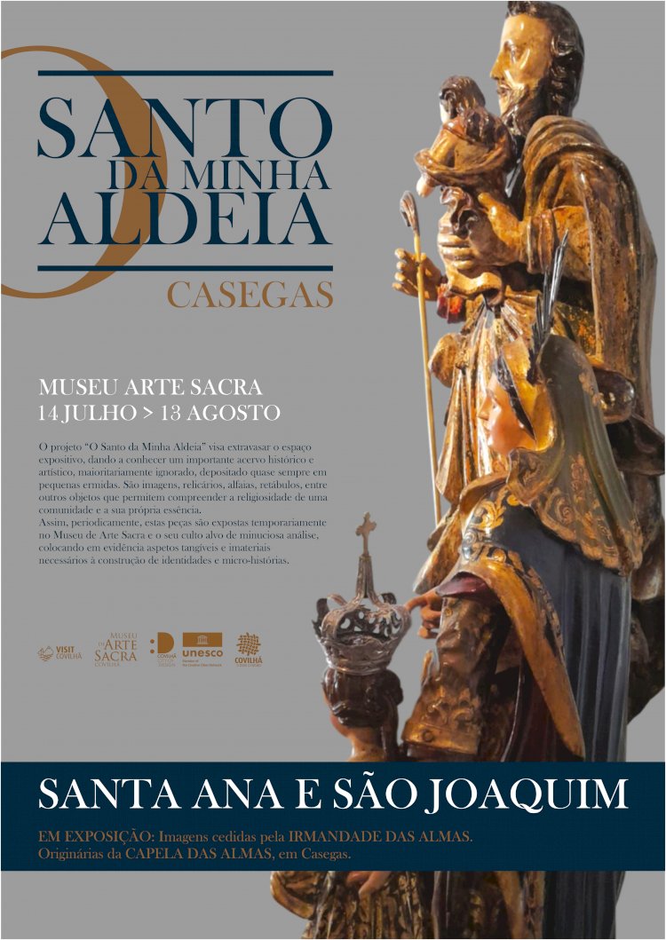 “O Santo da Minha Aldeia” Museu de Arte Sacra expõe esculturas de Casegas