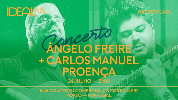 Ideal Clube de Fado no Porto apresenta concertos de guitarra portuguesa