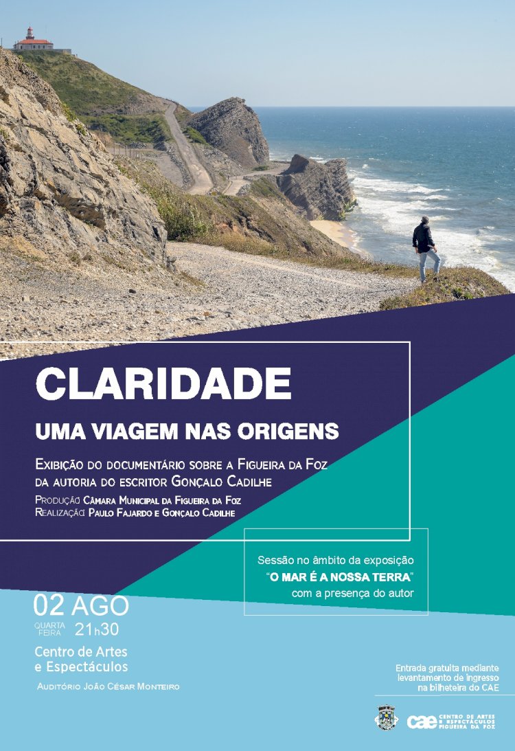 Sessão de Cinema com o Documentário "Claridade, Uma Viagem nas Origens", de Gonçalo Cadilhe