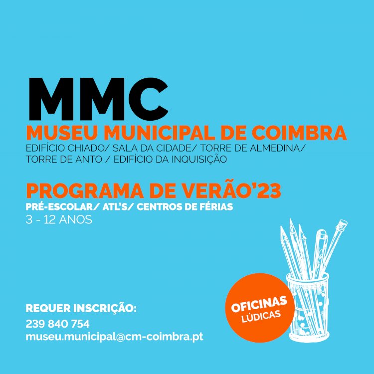 Museu Municipal e Centro de Arte Contemporânea oferecem programa de férias de Verão em Agosto