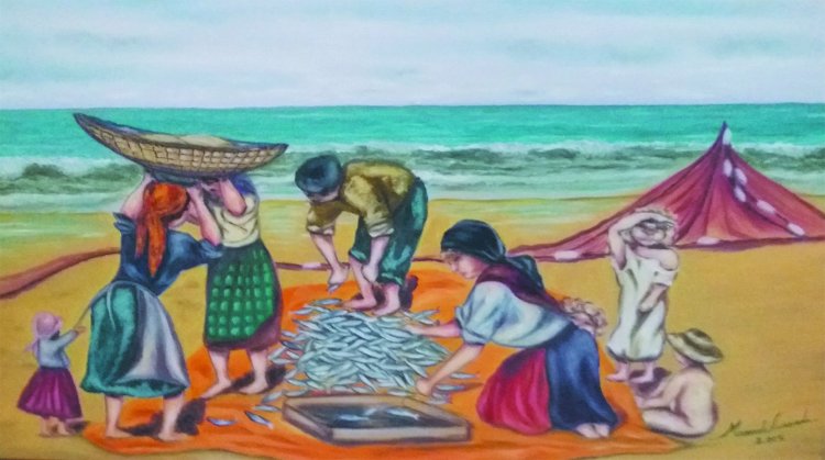 Exposição de pintura de Manuela Lacerda