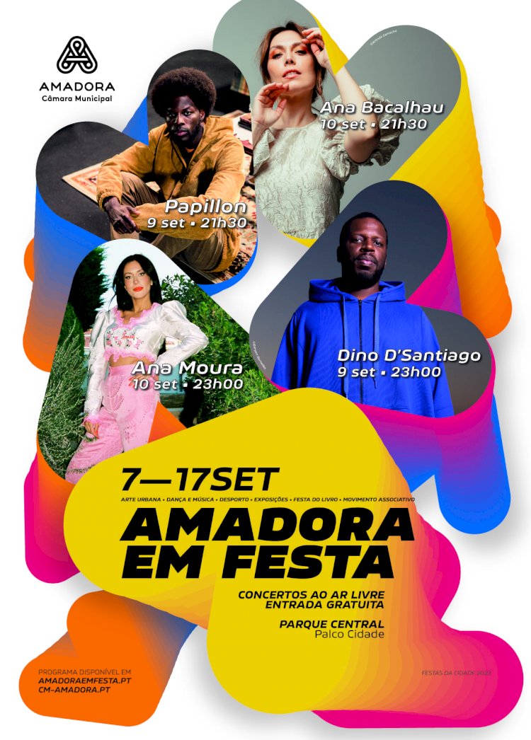 Em Setembro, festeje os 44 anos da cidade da Amadora!