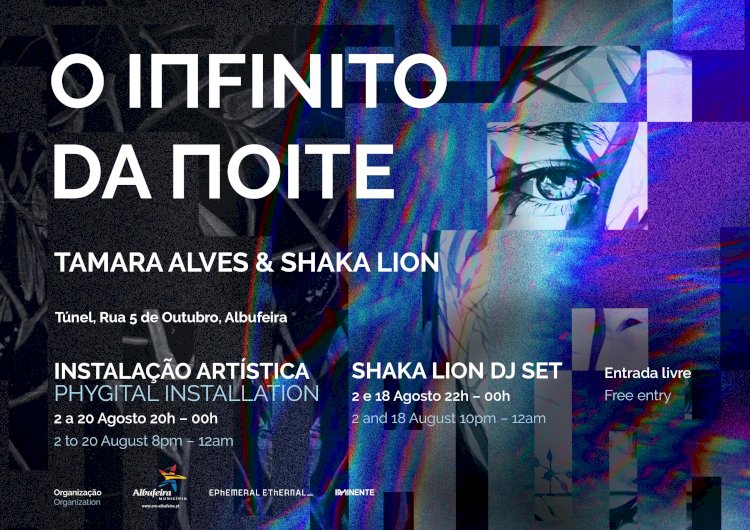 “O infinito da noite” leva arte, música e cultura às noites de albufeira no próximo mês de Agosto