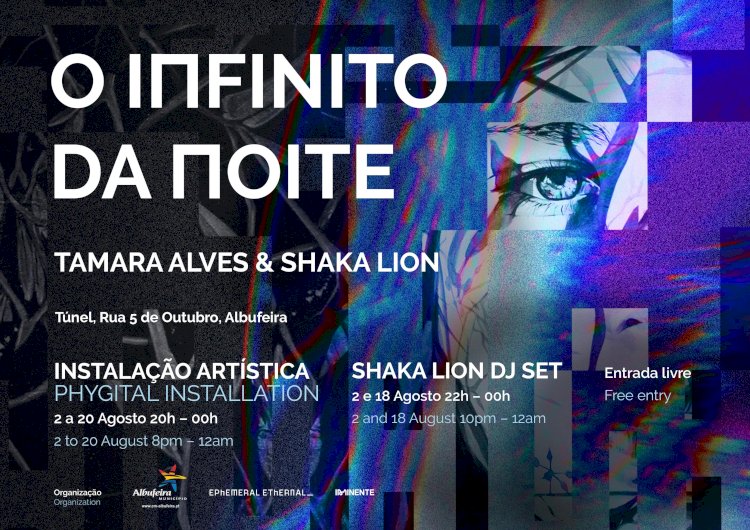 “O infinito da noite” leva arte, música e cultura às noites de albufeira no próximo mês de Agosto