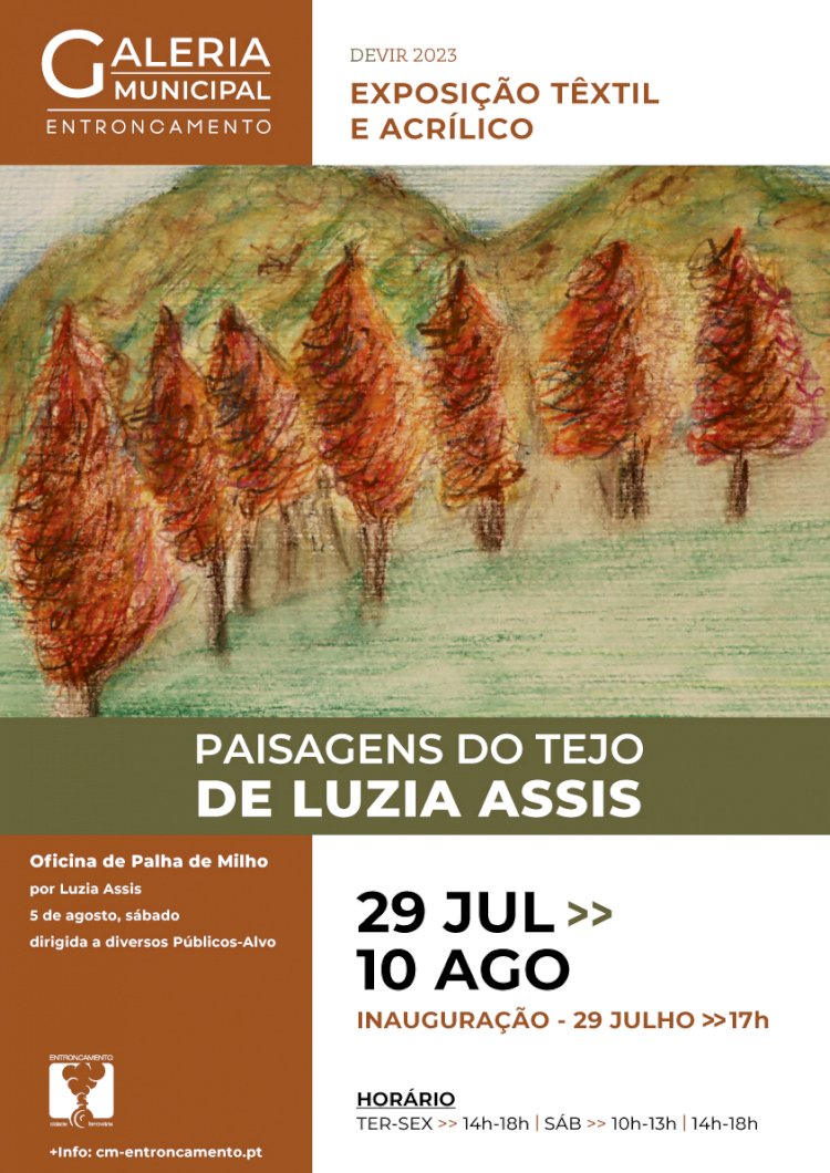 Exposição “Paisagens do Tejo” de Luzia Assis