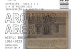 Exposição “Arquivo Aberto” na Cooperativa Árvore Acervo Documental – 1963/2023 De 5 a 26 de Agosto