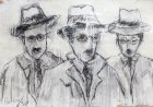 Casa Manuel Teixeira Gomes expõe pinturas de Patico inspiradas no mote “Fernando Pessoa, de Pessoa em Pessoas”