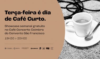 Ciclo Café Curto regressa em Setembro ao Convento São Francisco