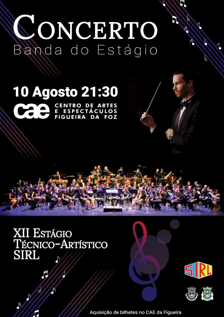 Concerto - XII Estágio Técnico-Artístico da SIRL - Centro de Artes e Espectáculos, 10 de agosto, 21h30