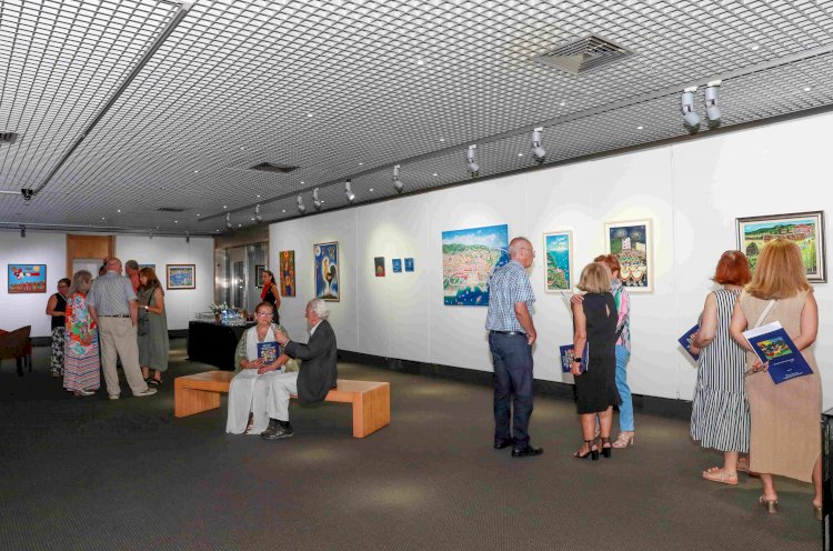 Casino Estoril inaugurou na Galeria de Arte o 42º Salão Internacional de Pintura Naïf