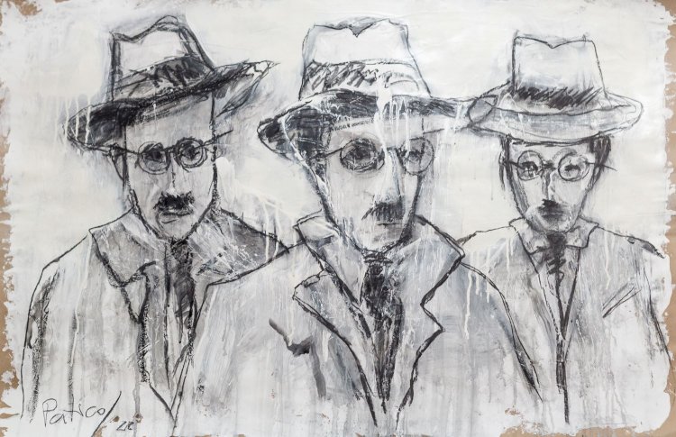 Casa Manuel Teixeira Gomes expõe pinturas de Patico inspiradas no mote “Fernando Pessoa, de Pessoa em Pessoas”