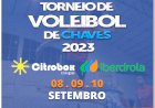Torneio de Voleibol de Chaves dias 8, 9 e 10 de Setembro