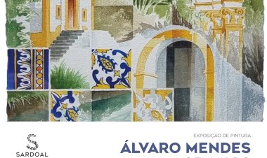 “Álvaro Mendes - 35 Anos de Pintura”  em exposição no centro cultural Gil Vicente