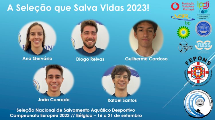 Selecção Nacional de Salvamento Aquático Desportivo prepara o Europeu 2023