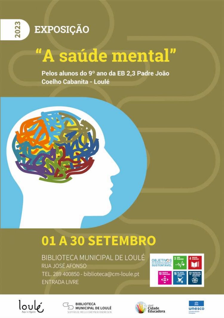 Biblioteca Municipal de Loulé recebe exposição “A Saúde Mental”