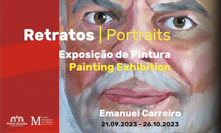 “Retratos” é a nova exposição patente no Centro Municipal de Cultura